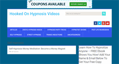 Desktop Screenshot of hookedonhypnosis.com