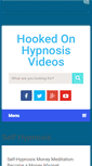 Mobile Screenshot of hookedonhypnosis.com